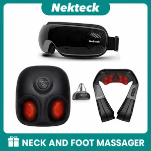 Nekteck Neck Massager & Foot Massager & Eye Massager, Christmas Gift Massager