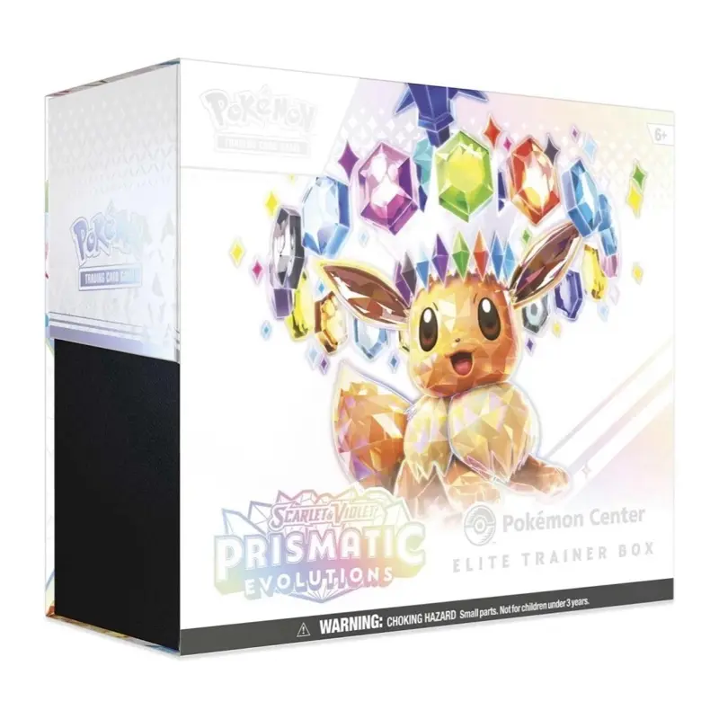 Pokemon center Prismatic Evolutions Elite Trainer box
