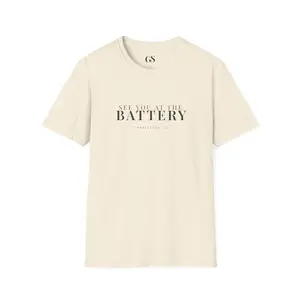 See You at the Battery – Minimal Tee | Charleston SC Unisex T-Shirt