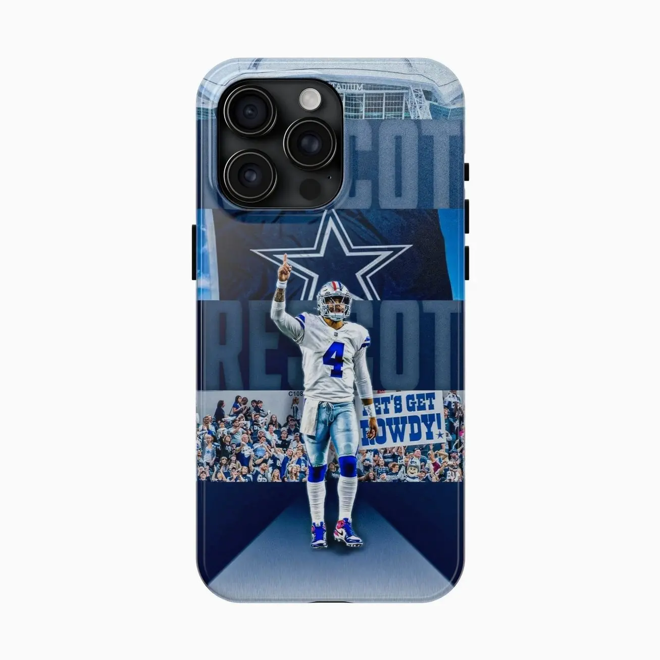 DAK Prescott Phone Case, iPhone 17 16 15 14 13 12 11 X 8 7 Pro Max/Pro/Mini, SAMSUNG GALAXY 21 S22 S23 S24 25 ULTRA PLUS Shockproof Anti-Drop Protective Cases E