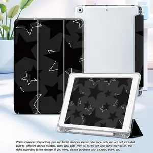 1pc Stylish Star Pattern Case for iPad - Compatible with iPad 7th/8th/9th Gen, iPad Mini 4/5, iPad 10th Gen, iPad 5/6 9.7" - Sleep/Wake Support, Full Protection, TPU Soft Shell, Stand Feature, Slim Fit, Ideal for Work & Play, Workstation Cover |   Modern