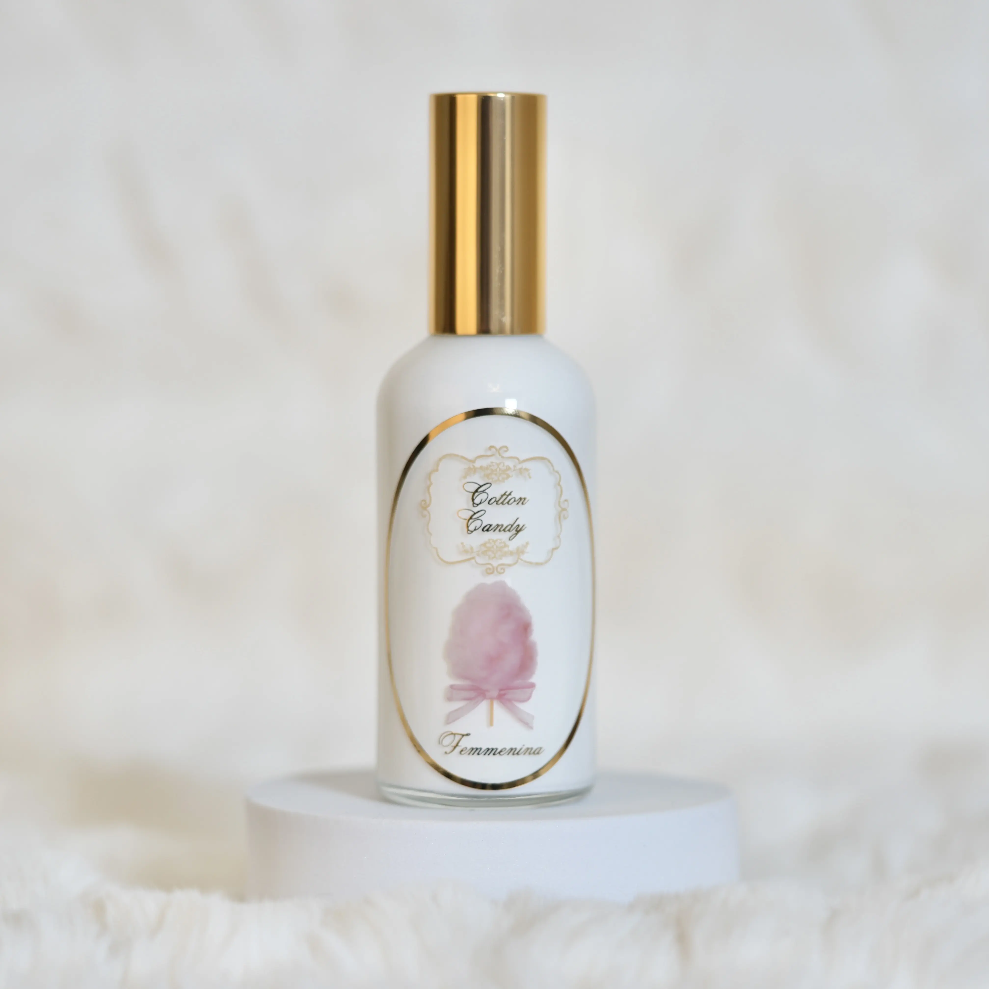 Cotton Candy Hair Hair Mist, Concentrated formula, A Delicate Mist of Lasting Elegance for Your Hair, Lightweight, Vegan
