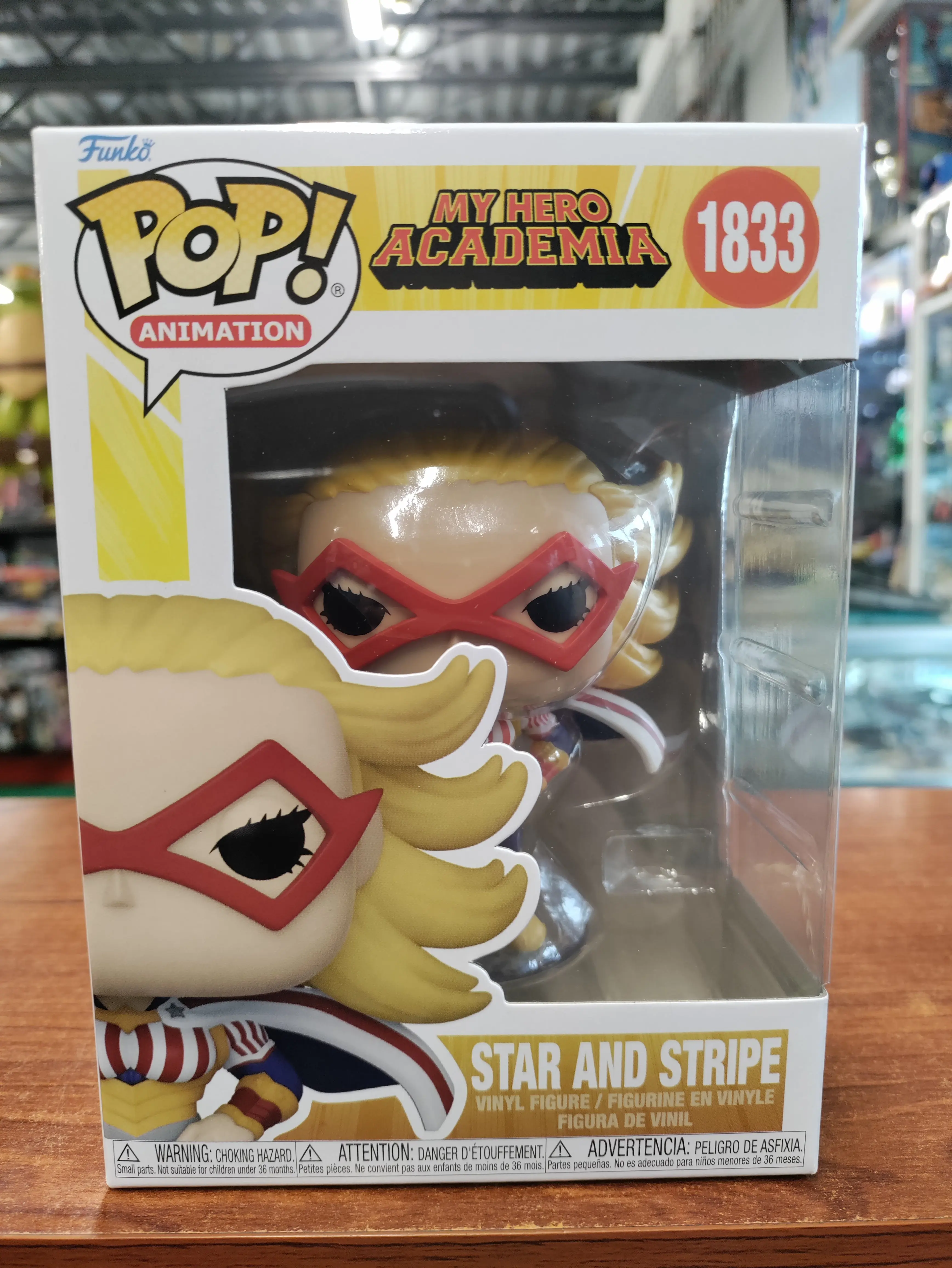 Funko Pop My Hero Academia Star and Stripe Funko Pop My Hero Academia Star and Stripe