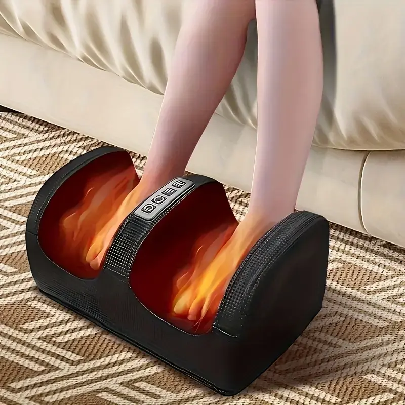[Renhui]Foot and leg massager Kneading massager Relaxes the muscles of the whole body Multifunctional household foot and leg massager is an ideal choice for gifts.