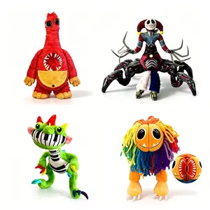 9.84in Poppy Playtime Game Character Plush Soft Stuffed Doll For Fans Collection Spider Clown Pianosaurus Yarnaby Chammy Stuffed Toy Gift