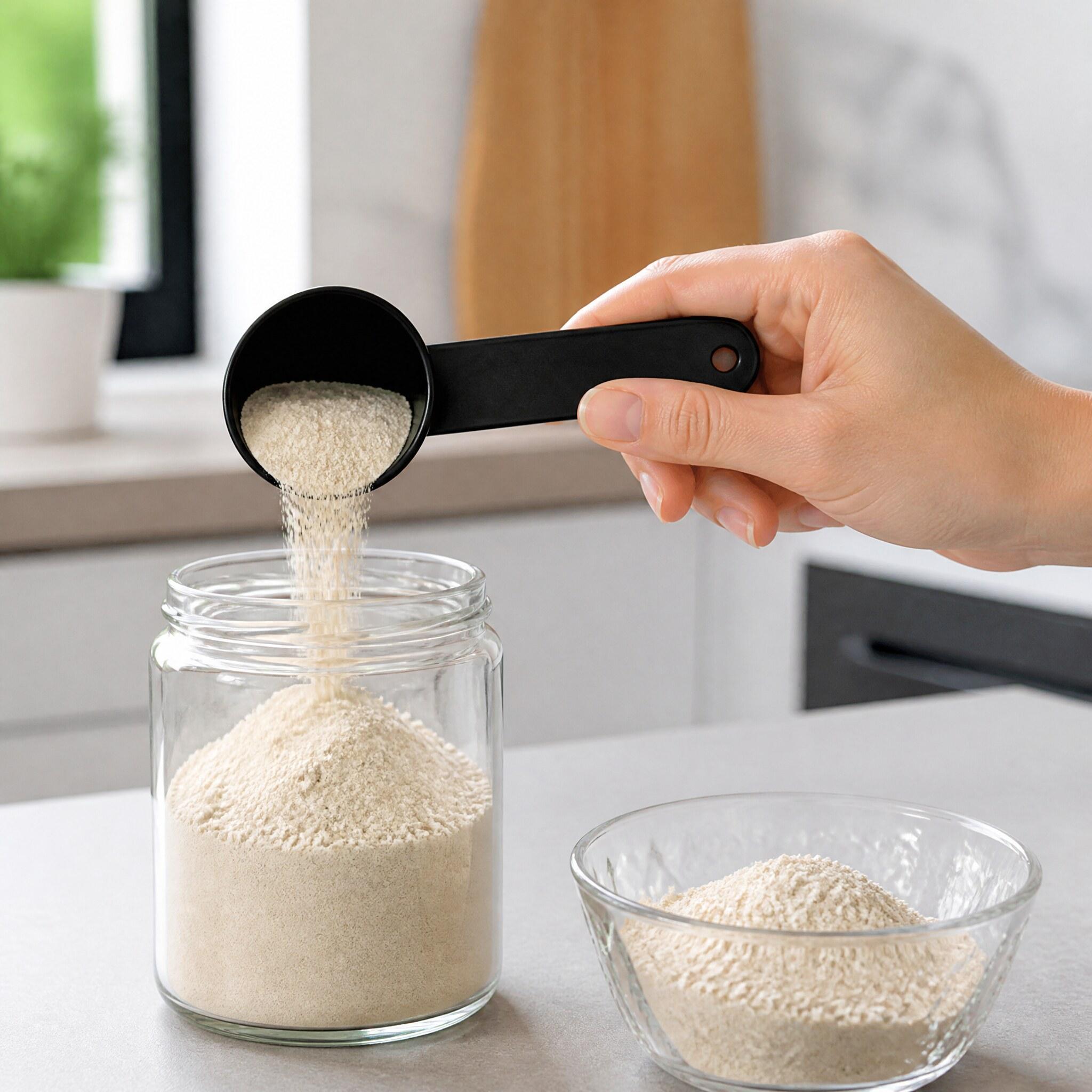 2-pack 2-in-1 sealing clamp coffee spoon, leakproof sealed coffee measuring spoon (suitable for coffee powder/coffee beans), airtight freshness-preserving measuring spoon, kitchen café accessory tools