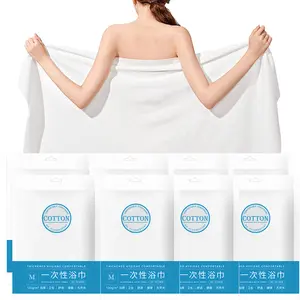 120gsm Heavy Duty, Travel Essentials 8-Pack Extra Large Disposable Bath Towels - Quick Dry & Portable. Individually Wrapped Guest Towels for Camping, Surgery, Pets & Emergency. Stay Dry & Warm.household essentials