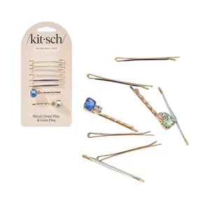 Garden Bouquet Cloud & Gem Bobby Pins 8pc Set