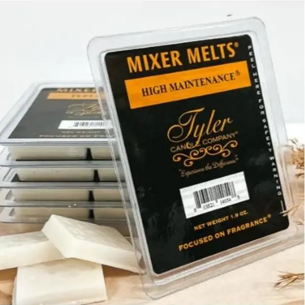 Tyler Candle Company Mixer Melts - Versatile 6 Scented Wax Melts for Glamorous Fragrance Blends Handcrafted in the USA