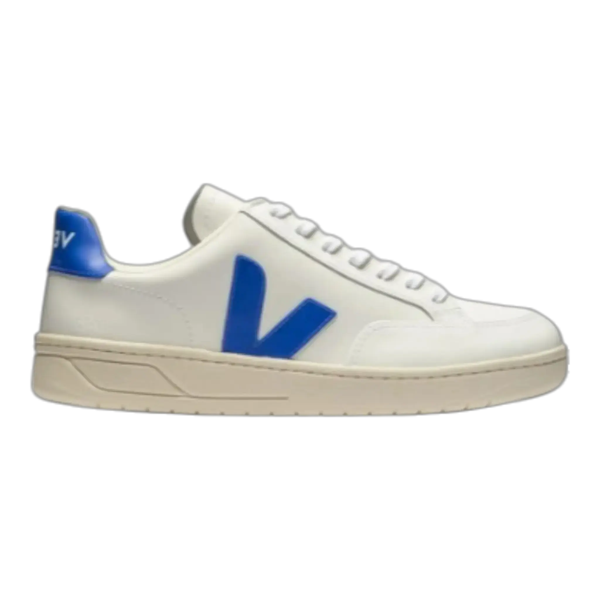 Veja V-12 Sneaker in White Paros Leather | Women's Low-Top