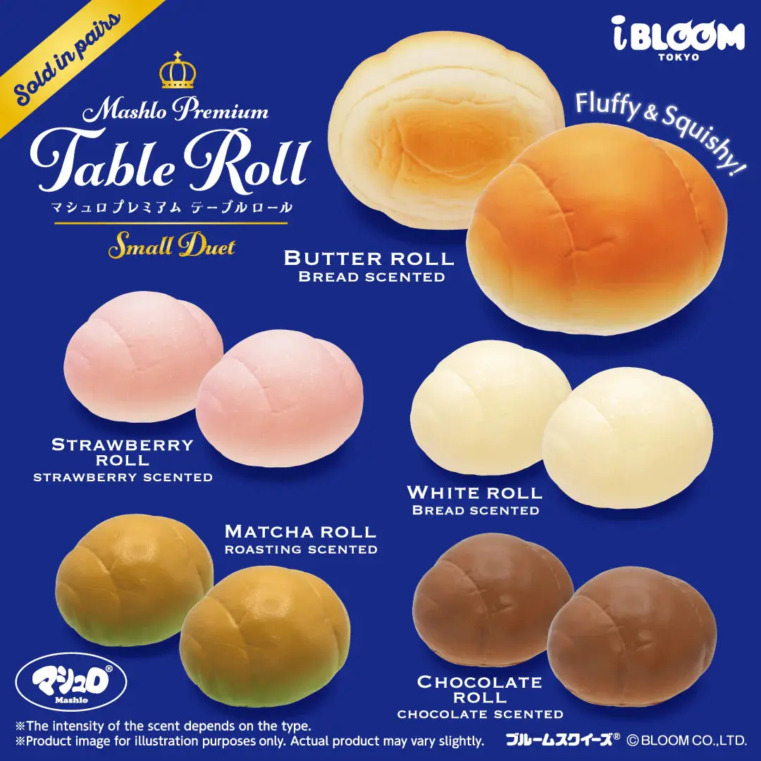 iBloom Squishy Table Roll Kawaii Soft Scented Slow Rising Stress Relief