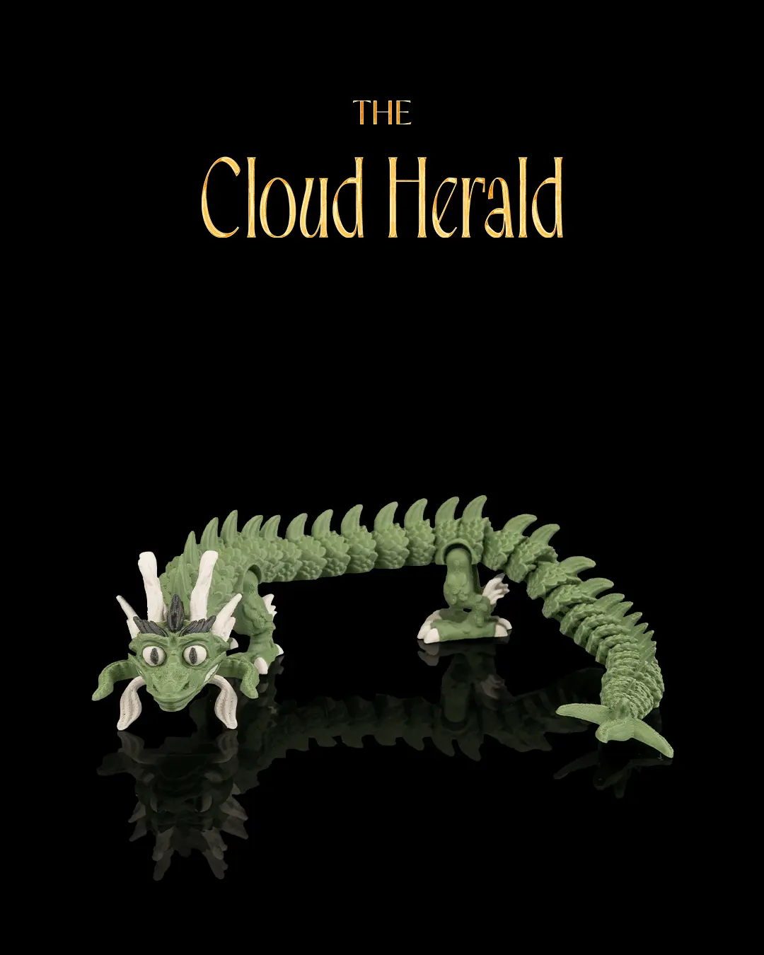 Cloud Herald Fantasy Figurine Collectible Desk Decor Gift