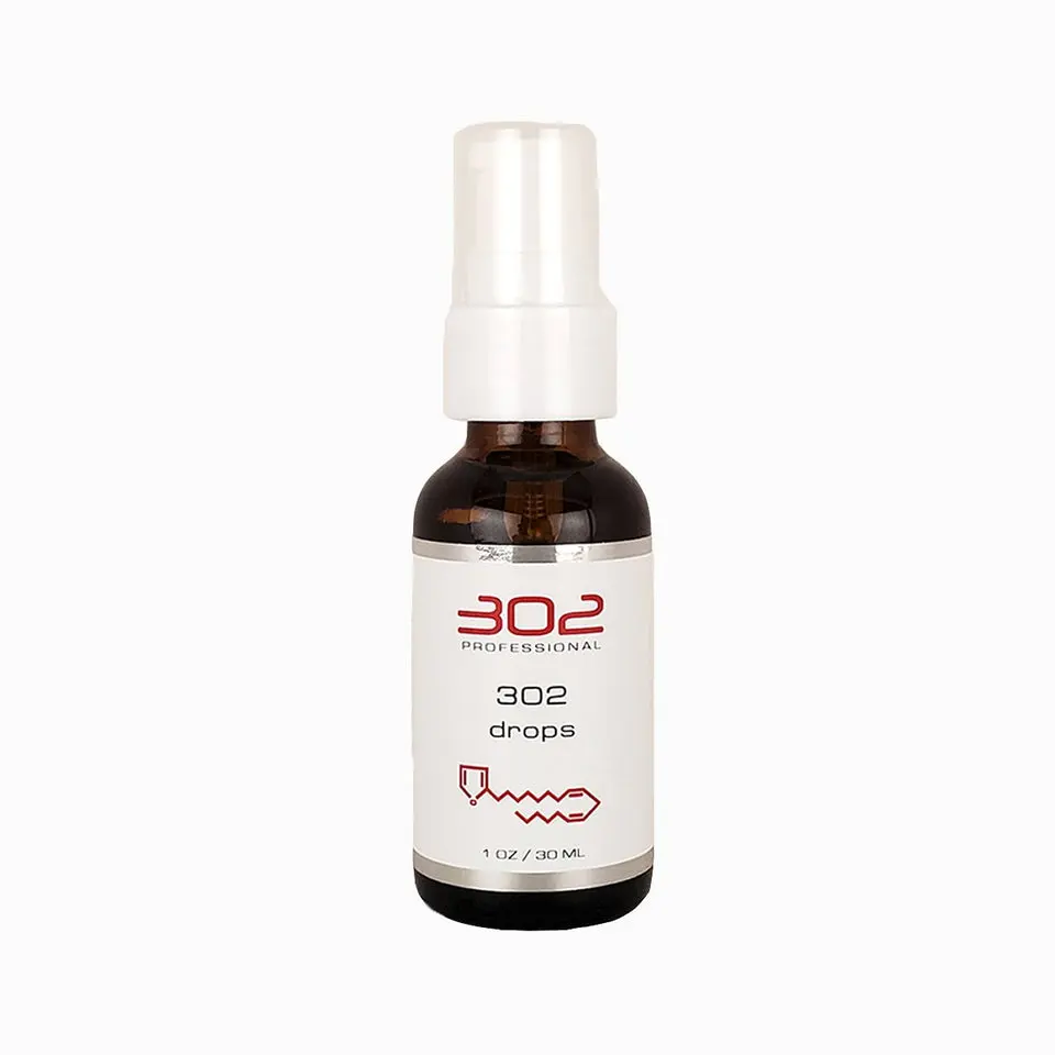 302 Professional Acne-Fighting Skincare Drops Serum, Targeted Facial Serum for Clearer Complexion