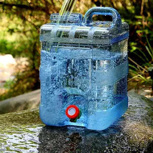 Portable Food Grade Safe Water Container with Tap, Multiple Capacities Available, Suitable for Outdoor and Daily Use, Durable Design, Water Storage Bottle