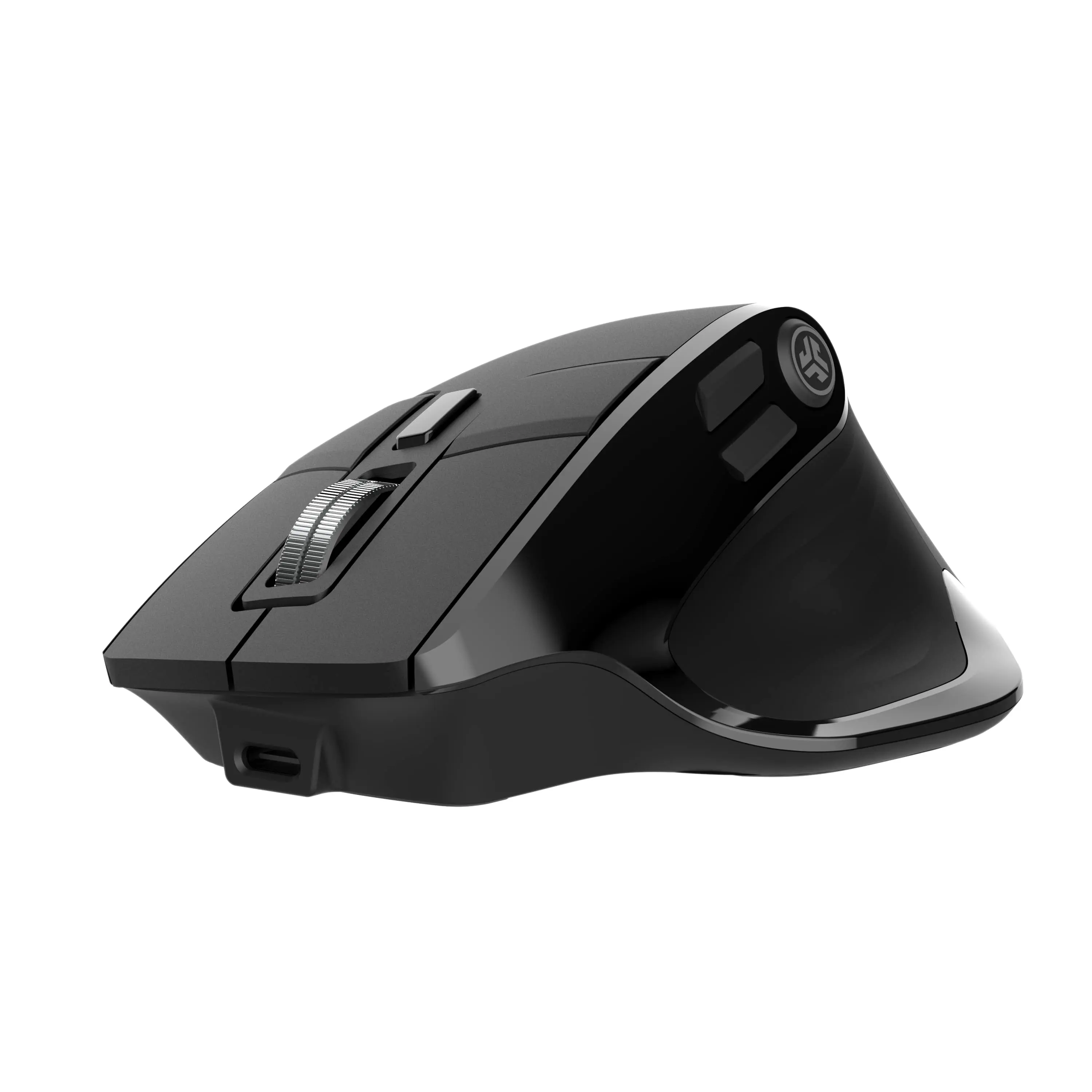 JLab Epic Multi-device Advanced Wireless Mouse with Bluetooth/USB Dongle and 9 Silent Click Buttons Ergonomic Design for Full Workstation Set-up, Gaming Mouse