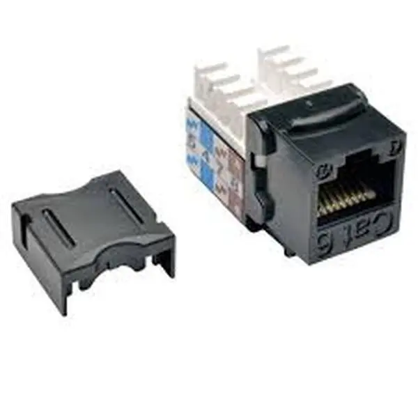 Tripp Lite N238-010-BK Cat6 Cat5e Style Punch Down Keystone Jack Black