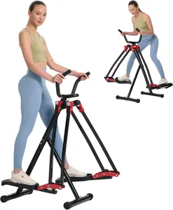 Air Walk Elliptical Glider Machine,Ellipse Home Cross-Training Arm/Leg Cardio Workout Machine for Senior & Adult,Side Sway Action 360 Motion Full-Body Exerciser for Home Gym