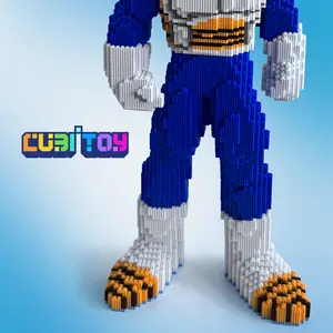 CubiTOY Animation Giant Vege (15,294 PCS) Micro 3D Building Block Model