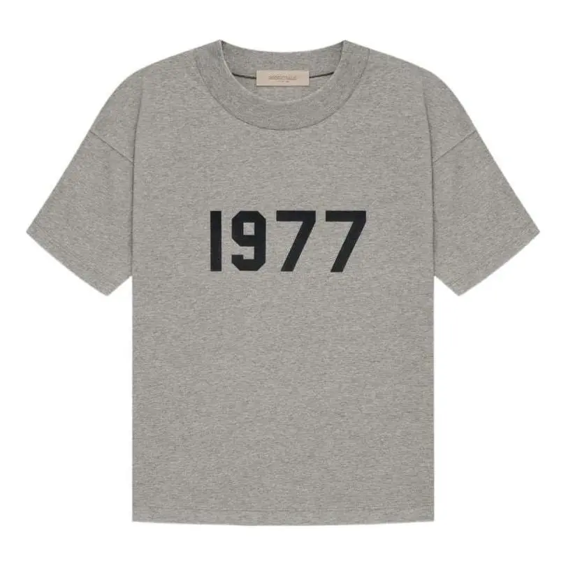 Fear of God Essentials SS22 T-Shirt 1977 'Dark Oatmeal' FOG-SS22-296