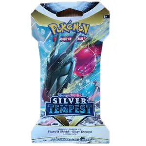 Silver Tempest Sleeved Booster Pack