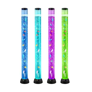 VEVOR Bubble Tube Lamp 16 Color 4 ft Sensory Aquarium Lamp for Relief Calming