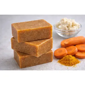 Muna Radiant Carrot & Turmeric Soap Lavender Scent