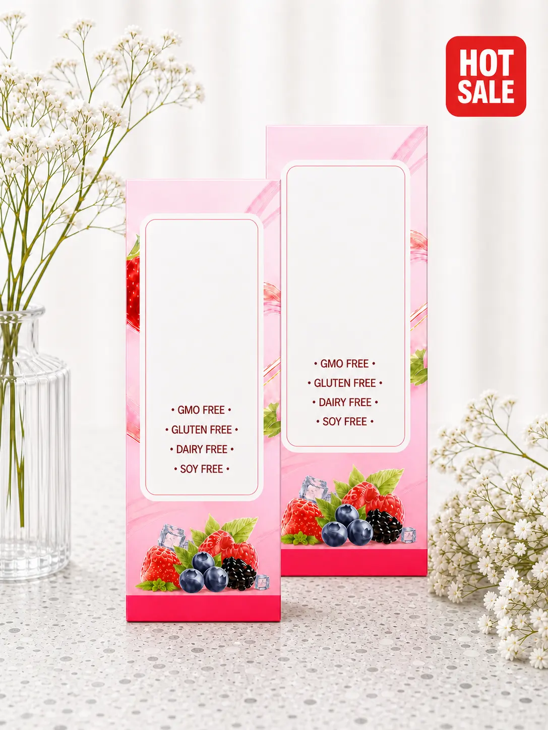 2026 Upgraded Multi-Scent Aroma Bag – 2 Scents: Herb Mullein Mint & Strawberry, Portable Long-Lasting Natural Scent