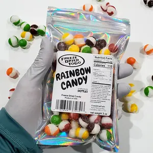 "Freeze Dried" CANDY RAINBOW - crunchy bites - (not affiliated with SKITTLES)