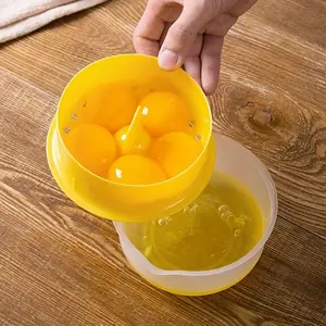 1pc Egg White Separator with Protein Storage Box - Easily Separate Egg Whites and Yolks with This Protein Separator and Strainer Utensils Kitchen Gadget