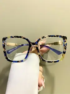 Unisex Fashionable Tortoiseshell Print Eyeglasses, Leopard Pattern Eyeglasses, Trendy Casual Eyeglasses for Everyday Use, Fashion Accessories for Outdoor Activities, Stylish Glasses