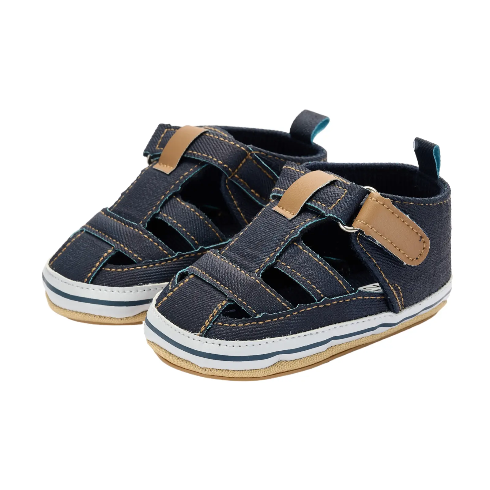 Baby Shoes Toddler Sneakers Baby Boys Girls Sandals– Closed Toe Baby Sandals, Lightweight & Adjustable for First Walkers, Beach or Outdoor  Indoor Comfy Shoes #SummerWins#DealsForYouDays