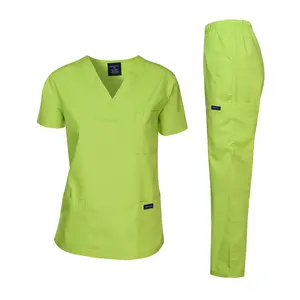 Dagacci  UNISEX MEDICAL UNIFORM SET (APPLE GREEN)