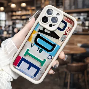 Baddie Plate for phone case, compatible with iPhone 17 Pro Max, 16 Pro Max，15 Pro, 14, 13, 12, 11, XR, XS Plus, SE, Mini. Made from soft TPU shock-resistant silicone material, this stylish street-style gift is perfect for any occasion.