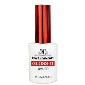 NOTPOLISH GLOSS IT Gel 0.5oz nail care nail art glossy top coat