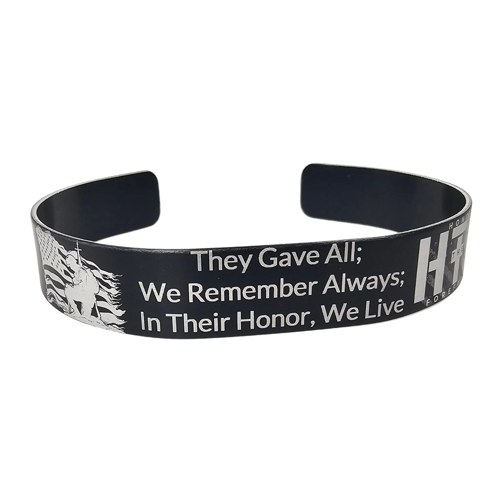They Gave All - Memorial Bracelet, Veteran Gift for remembrance