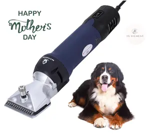 Professional Dog Grooming Clippers for Thick Coats - Shears Heavy Duty Hair Cutting Kit - Large Dog Shaver Set - Pet Trimmer for XL Large Dogs, Horses, Livestock