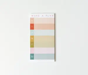 Make a Plan Notepad