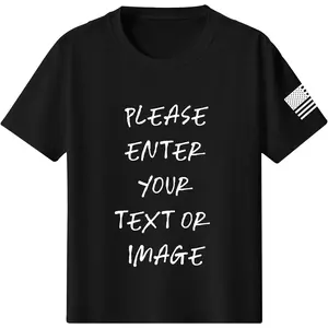 100% Cotton Custom T-Shirts Personalized with Photos & Text - Upload Your Design for Men Women Kids - Soft Polyester Fabric Sizes S-XXXL
