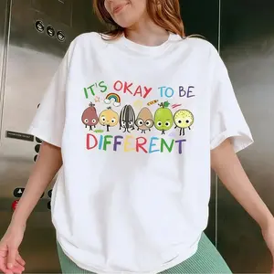 It's Okay To Be Different Shirt, Sped Tee, Neurodiversity Gift, Special Education Shirt, AAC Teacher Shirts, RBT Shirt, School Counselor, Back to school 2026 Shirt