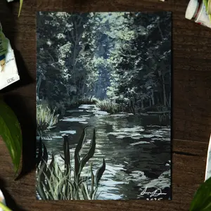 "Green Cathedral" Art Print
