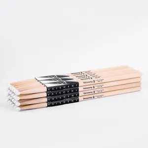 5a Nylon Drum Sticks Set, 12 Pairs Maple Wood Drumsticks, Clear Sound for Acoustic Drums, Electronic Drums & Percussion, Suitable for Beginners