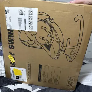 Baby Electric Bouncer, Baby Rocker, Electric swing, 5 Speed & 10 Lullabies, Baby Bassinet, Adapter & Battery Powered, For Indoor Use, Remote Control