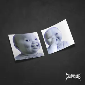 Two pack Ai baby laughing meme stickers - SON - tuff