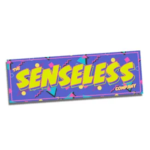 Senseless 1990's Style Car Slap Sticker
