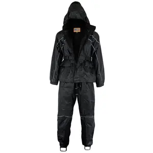 RoadShield - Men's Motorcycle Rain Suit with Hoodie