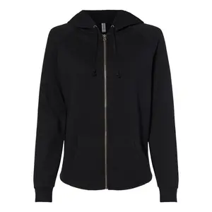 Independent Trading Co. Women�'s California Wave Wash Full-Zip Hooded Sweatshirt