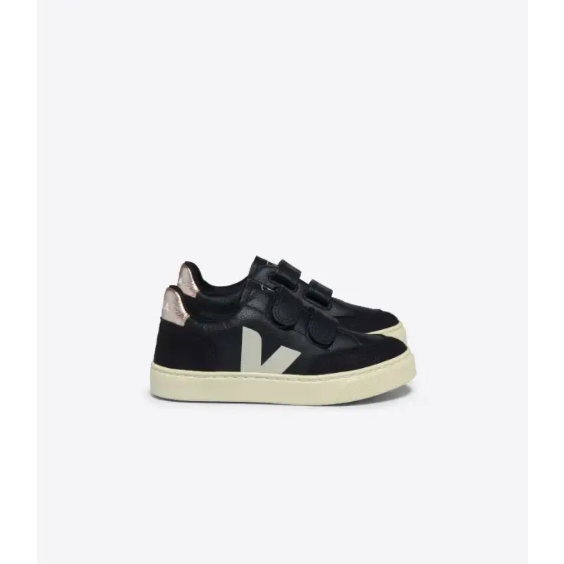 Veja Black Gold Velcro Sneaker V102