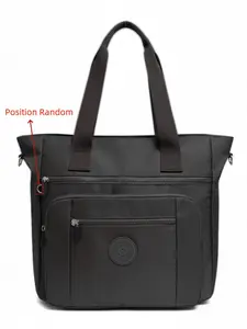 Multi-Pocket Waterproof Tote Bag, Large Capacity Nylon Crossbody Backpack, Zipper Crossbody Bag, Versatile Shoulder Handbag for School, Shopping, Daily Use