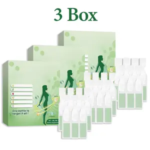 Body Care Drops Natural Supplement Liquid Drops Gentle Nourishing Promotes Vitality Convenient Daily Supplement 7 Vials per Box Liquid Oral Solution Healthcare Fitness