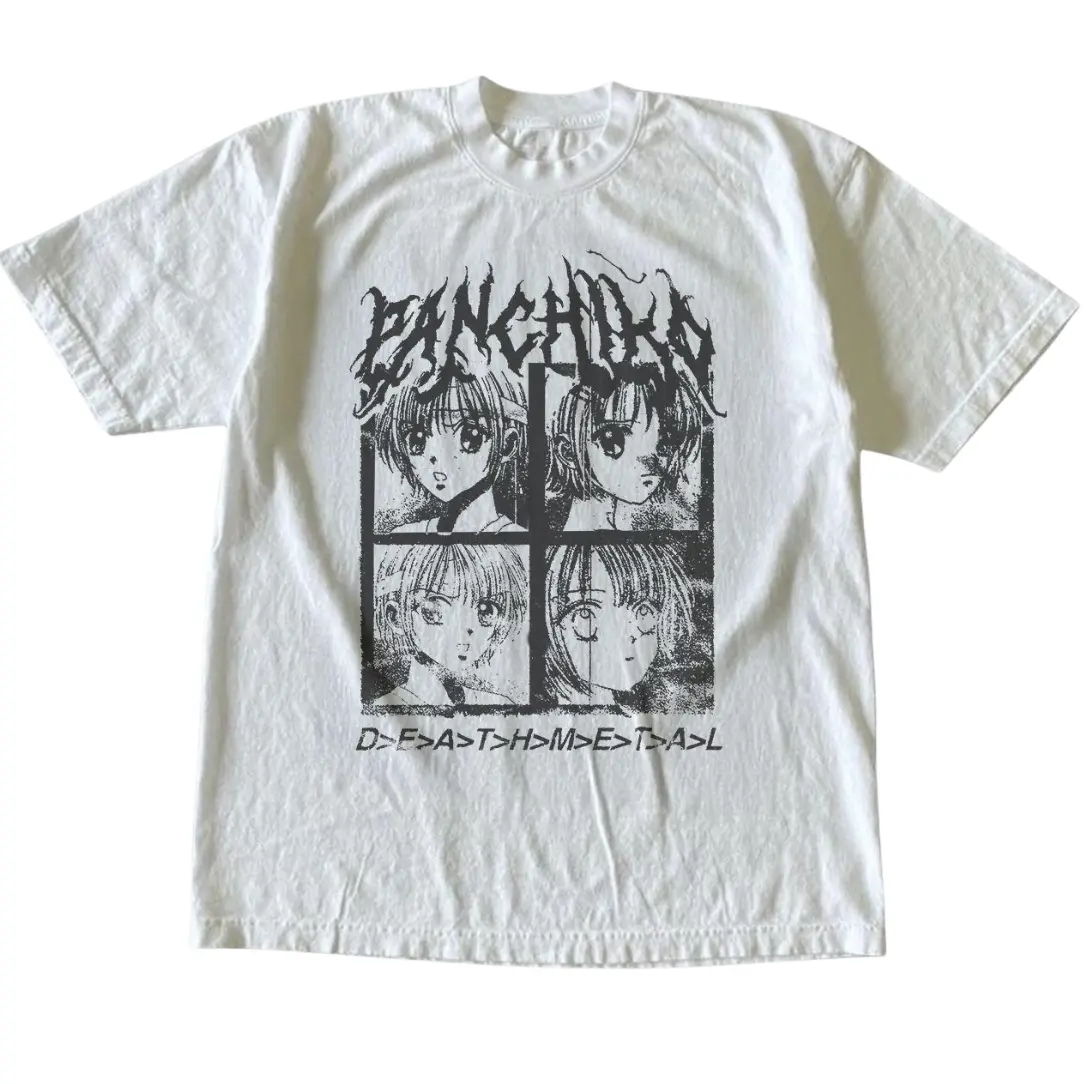 Gildan Men's Women's T-shirt, Panchiko Tshirt, Music Rock Band Vintage Graphic Tees, Gothic Grunge Emo Scene Amity Affliction, Gift Shirt, Menswear Womenswear Top Streetwear Crewneck Fit Minimalist